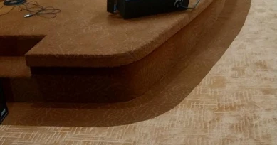 Proyek Gereja Tangerang Karpet Roll Nobu dan Karpet Crest Total Pemasangan  300 M2