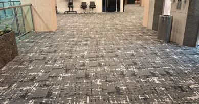 Project Proyek Kementerian, Jakarta Selatan. Karpet Tile Gianyar Impact. Total Pemasangan : 1.200 M2. 2 ~dl/2026/3/30/whatsapp_image_2026_03_30_at_14_00_16_1