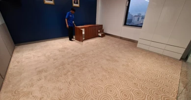 Project Proyek Kantor, Jakarta Pusat. Karpet Nobu. Total Pemasangan : 140 M2. 1 ~dl/2026/3/30/whatsapp_image_2026_03_30_at_14_01_23